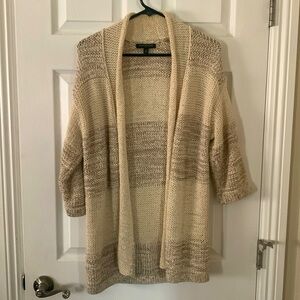 Banana Republic 3/4 Sleeve Sweater with rolled Collar.